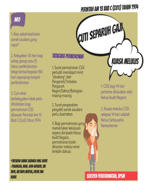 HR NEWS 3/2019 - CUTI SEPARUH GAJI