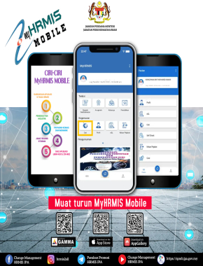 ALTERNATIF MEMBUAT PERMOHONAN CUTI MELALUI MYHRMIS MOBILE