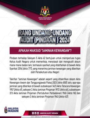 APAKAH MAKSUD JAMINAN KEWANGAN