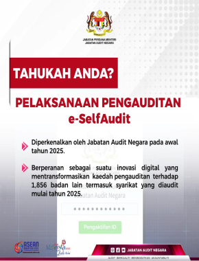 TAHUKAH ANDA: PELAKSANAAN PENGAUDITAN E-SELFAUDIT