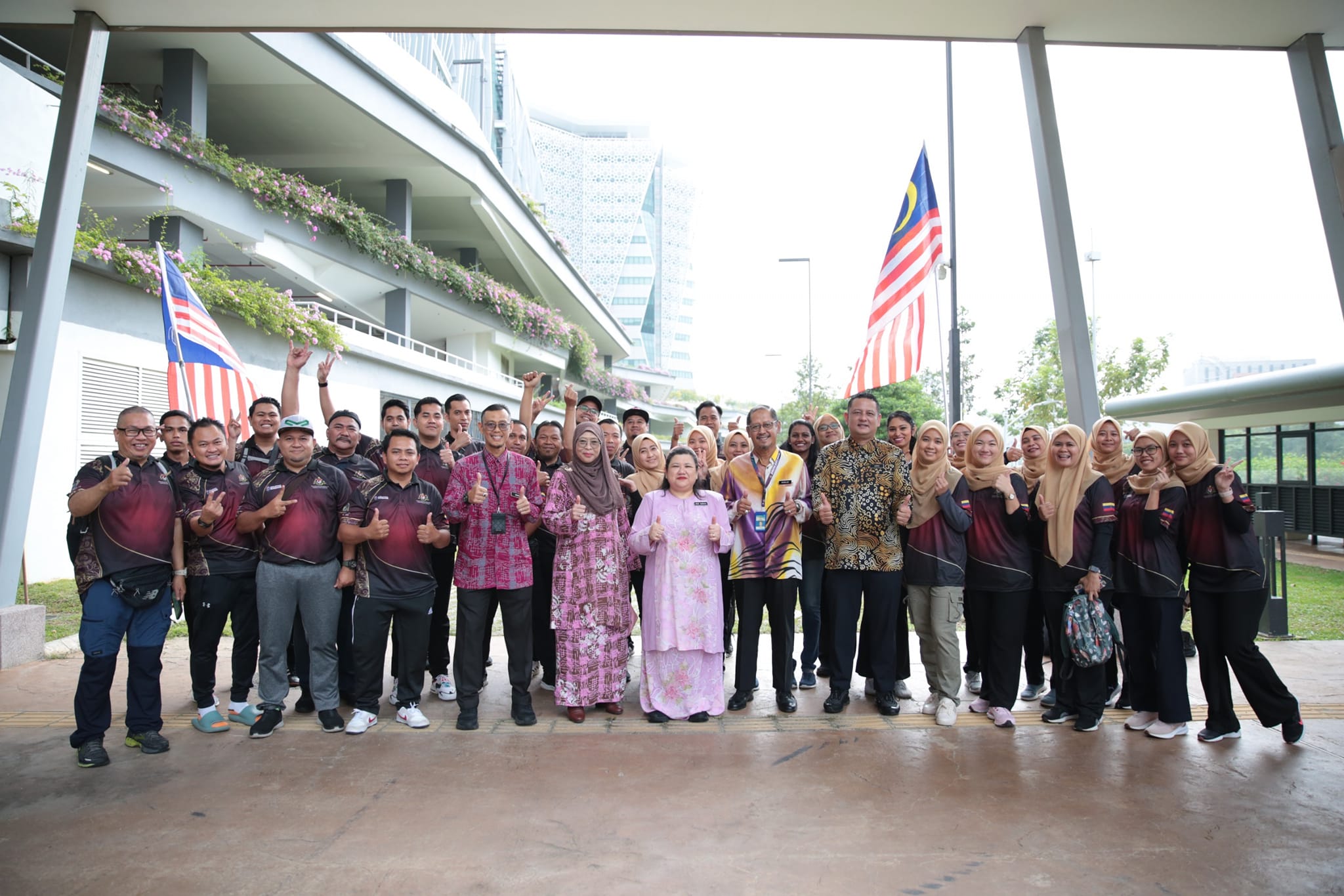 Majlis Pelepasan (Flag off) Kontinjen JAN