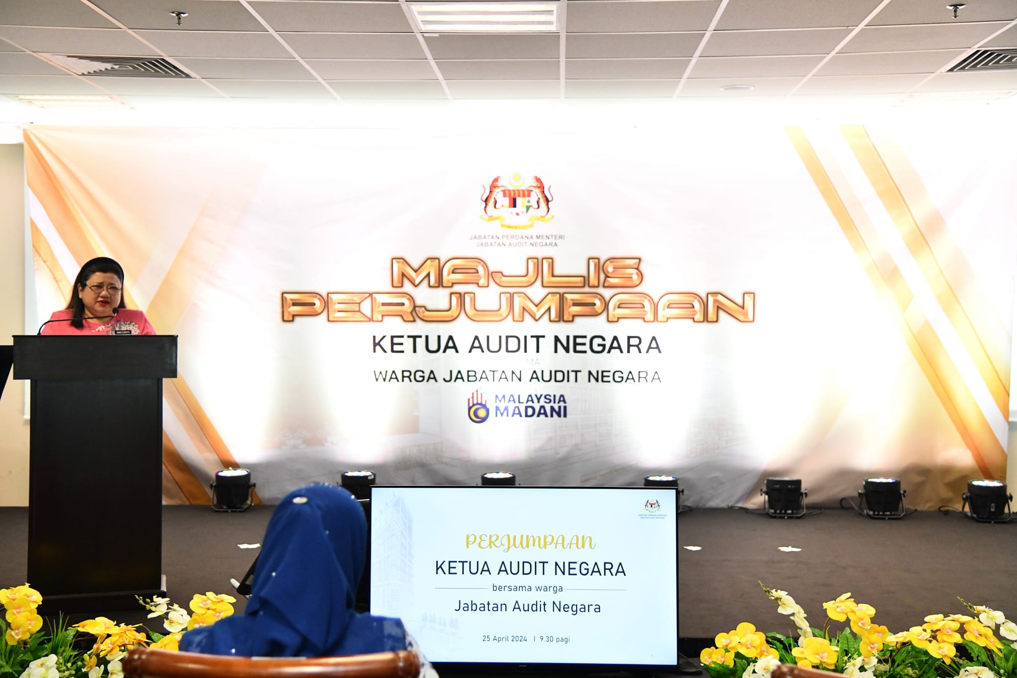 Majlis Perjumpaan Ketua Audit Negara (KAN) Bersama Warga Jabatan Audit Negara (JAN) Bagi Bulan April