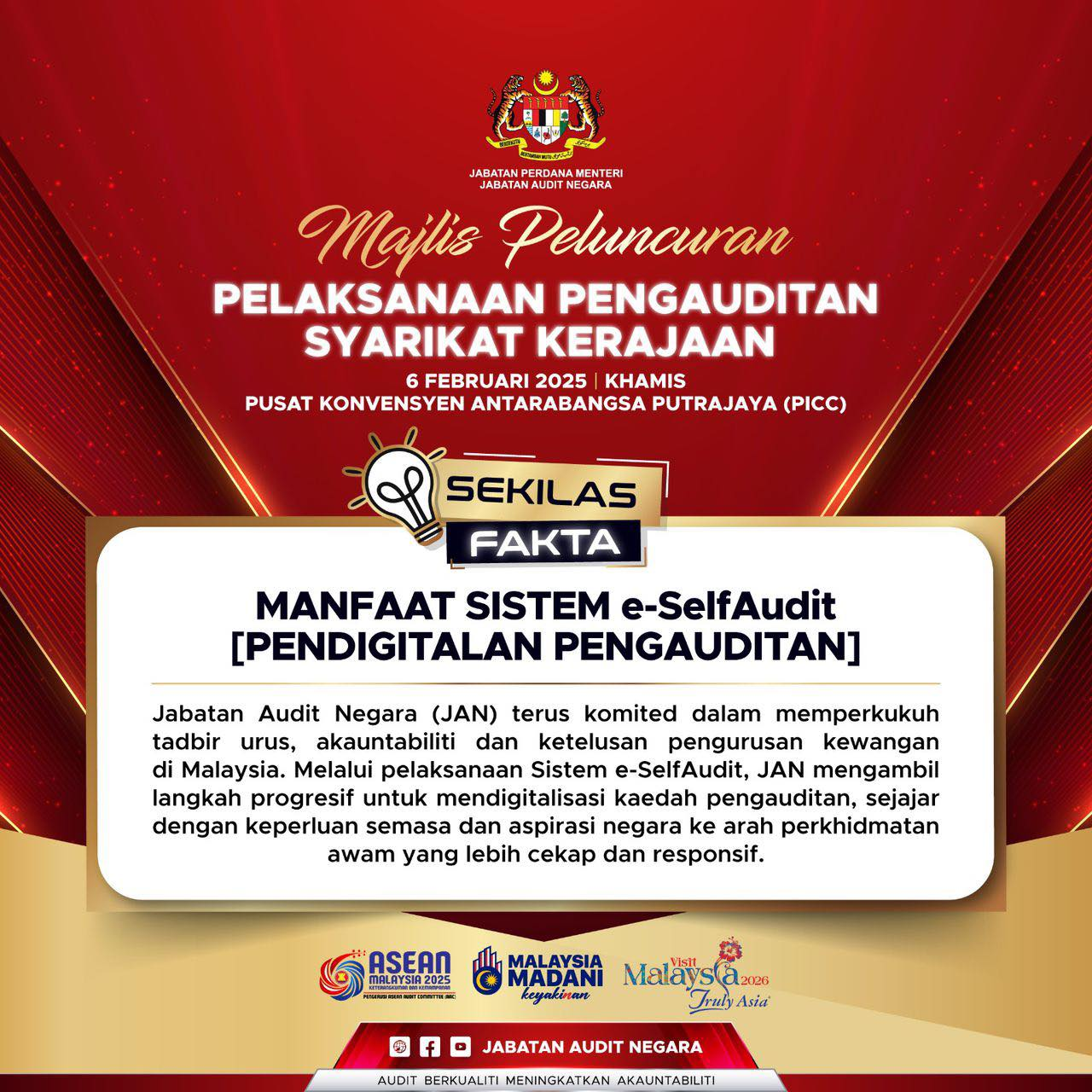 SEKILAS FAKTA MANFAAT SISTEM ESELFAUDIT