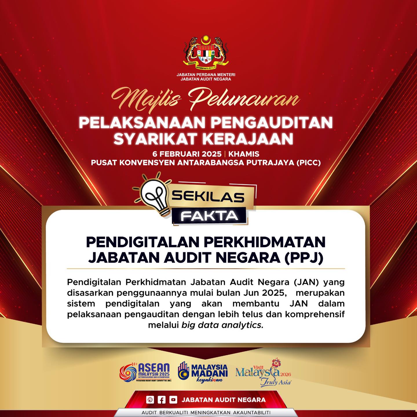 SEKILAS FAKTA PENDIGITALAN PERKHIDMATAN JAN