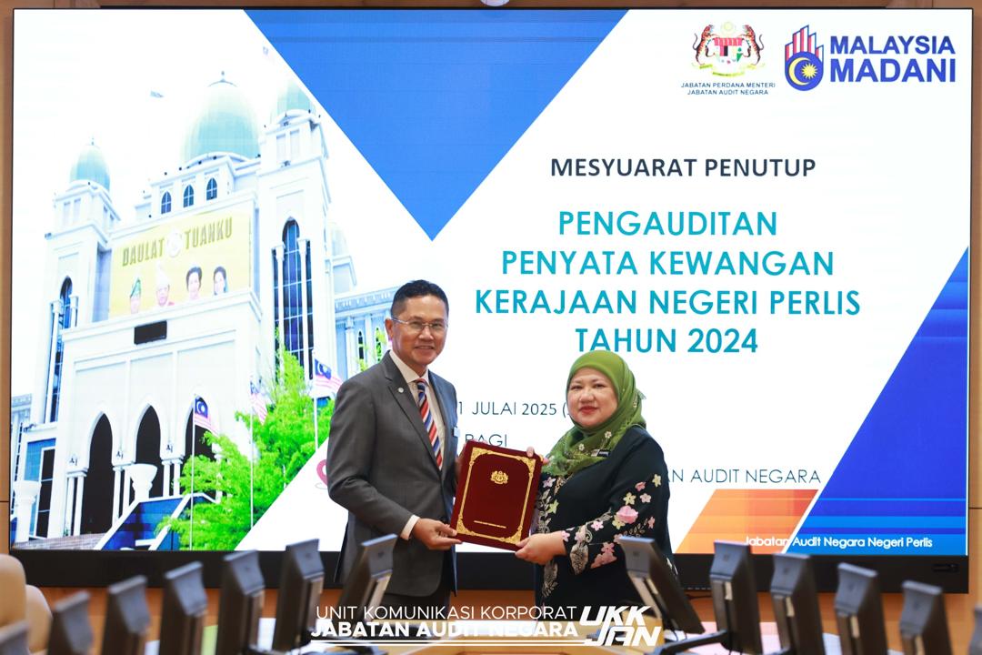 Mesyuarat Penutup Pengauditan Penyata Kewangan Kerajaan Negeri Perlis Bagi Tahun Berakhir 31 Disember 2024