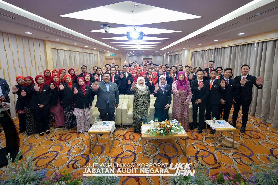 Majlis Amanat Ketua Audit Negara Bersama Pegawai Lantikan Baharu Penolong Juruaudit Gred W5