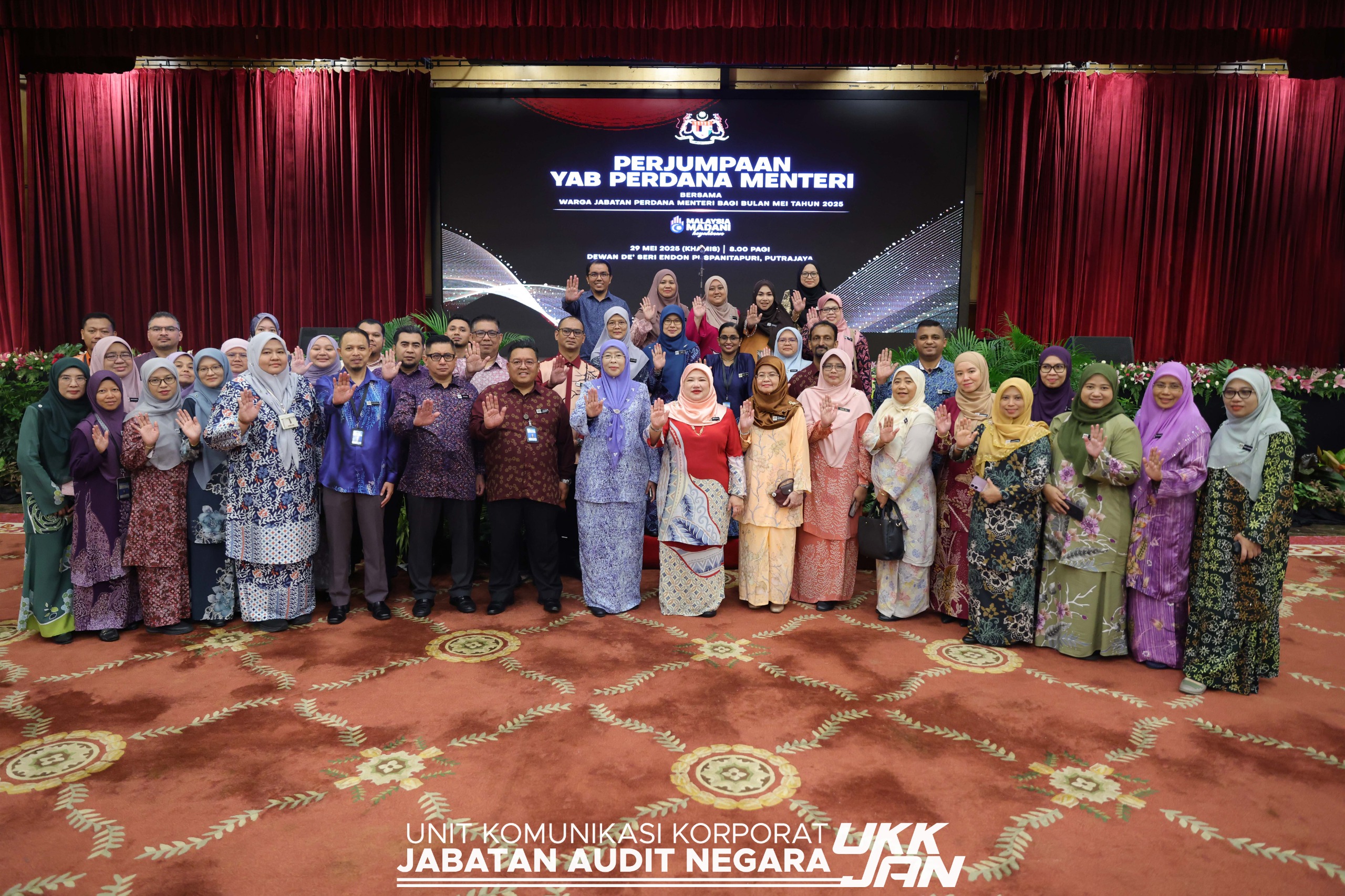 Perjumpaan YAB Perdana Menteri Bersama Warga Jabatan Perdana Menteri bagi Bulan Mei 2025