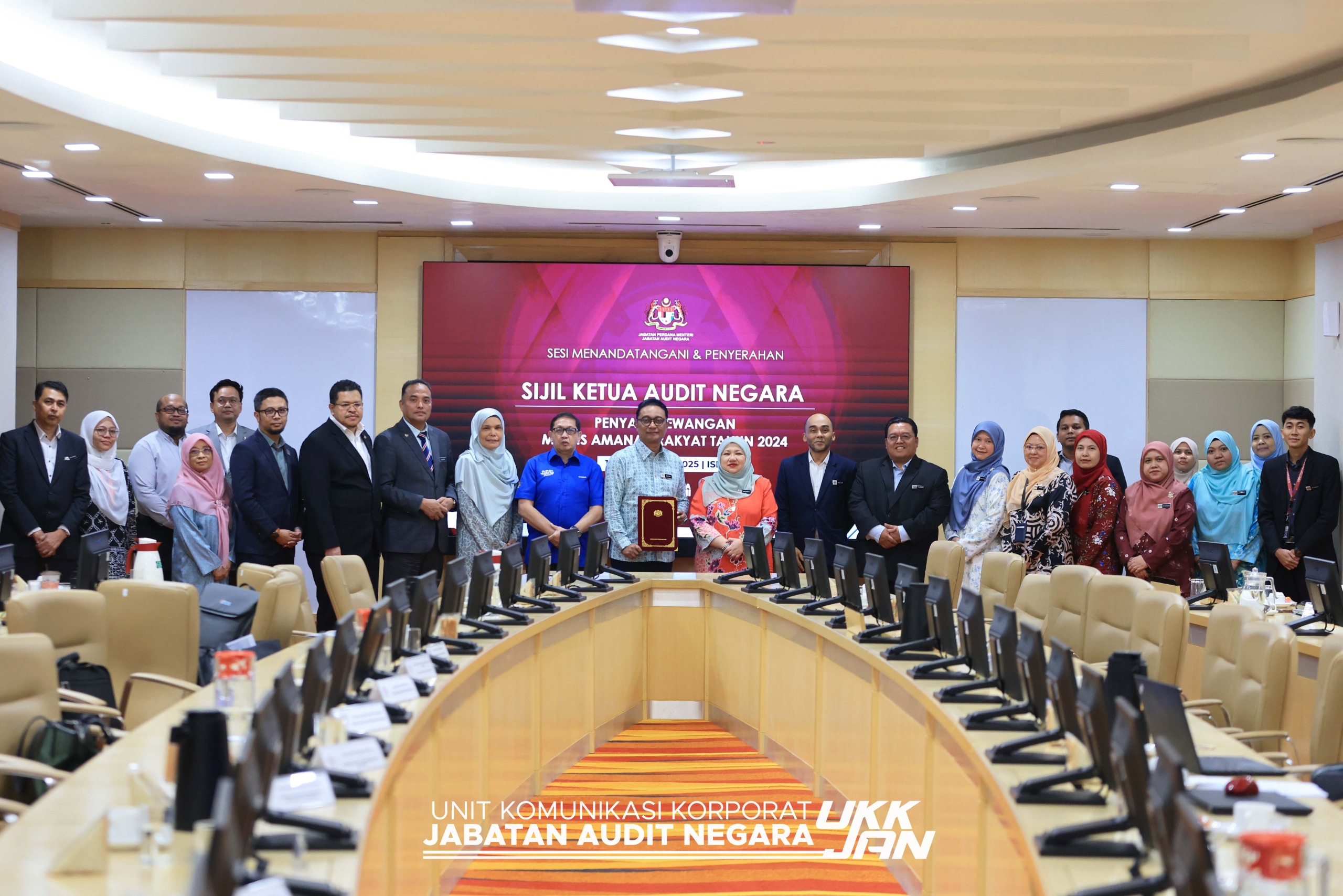 Mesyuarat Penutup Pengauditan Penyata Kewangan Majlis Amanah Rakyat (MARA) Bagi Tahun Berakhir 31 Disember 2024