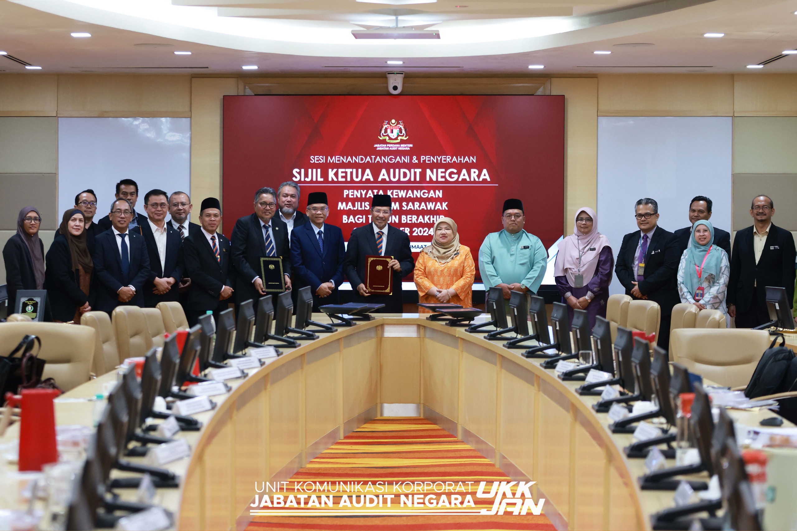Mesyuarat Penutup Pengauditan Penyata Kewangan Majlis Islam Sarawak (MIS) bagi Tahun Berakhir 31 Disember 2024