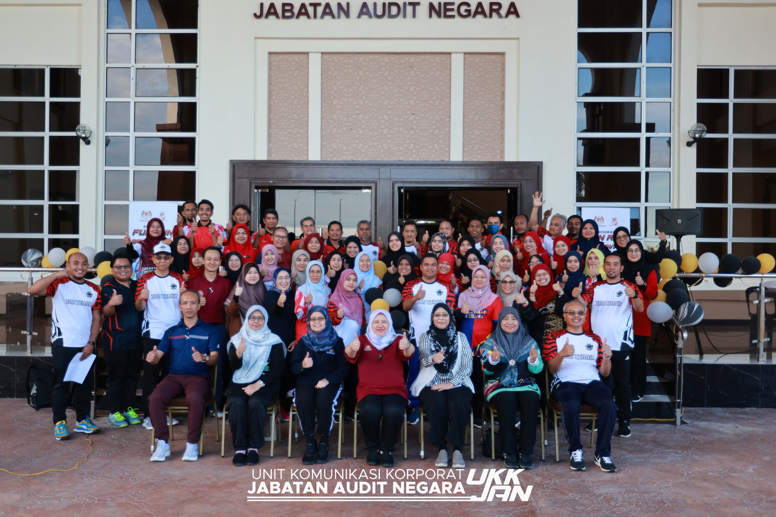 Peluncuran Hari Sukan Negara Peringkat Jabatan Audit Negara (JAN) Zon Timur Dan Sesi Town Hall Ketua Audit Negara Bersama Warga JAN Kelantan