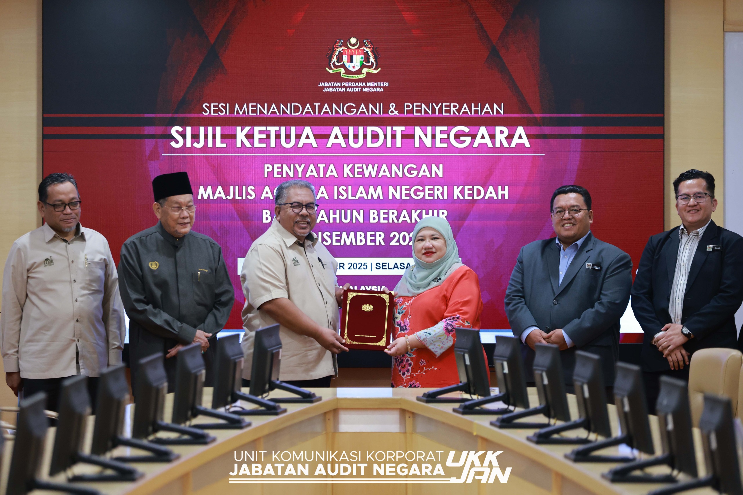 Mesyuarat Penutup Pengauditan Penyata Kewangan Majlis Agama Islam Negeri Kedah (MAIK) Bagi Tahun Berakhir 31 Disember 2024