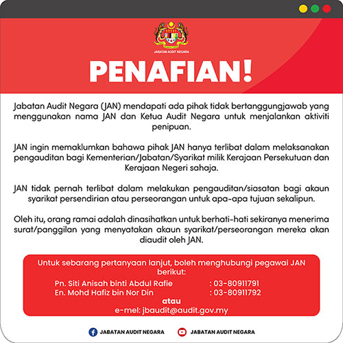 POSTER PENAFIAN