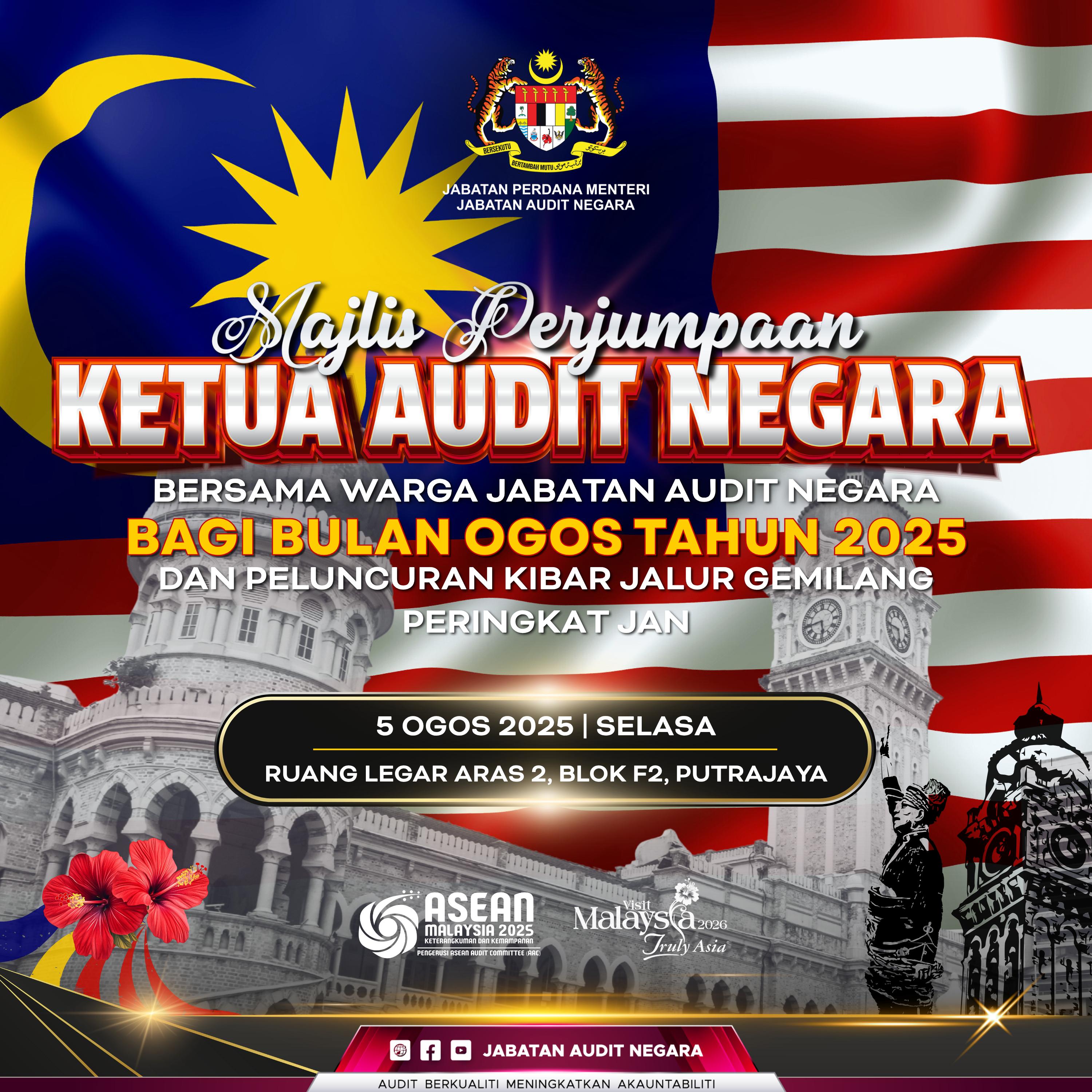 Poster Hebahan Perjumpaan Ogos 2025